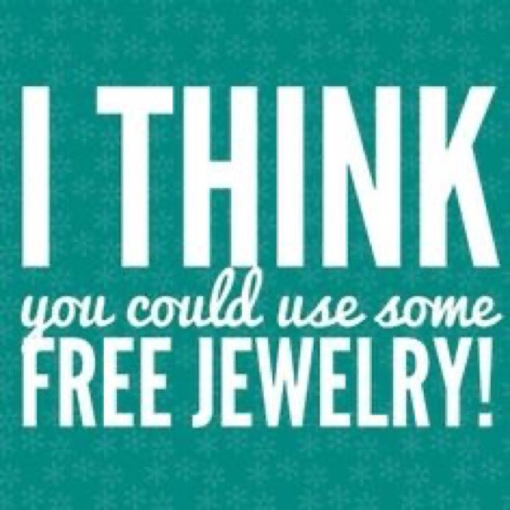 Free Piece of Jewelry with the purchase of $20.